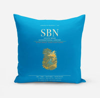 Thumbnail for South Bend International Airport SBN - Turquoise