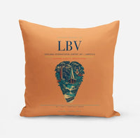 Thumbnail for Leon-Mba International Airport (LBV) design on orange pillow