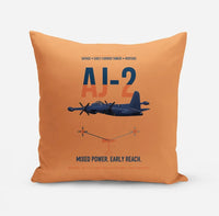 Thumbnail for AJ-2 Savage Tanker design on orange pillow
