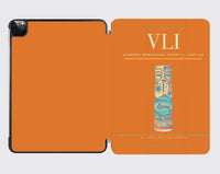 Thumbnail for Bauerfield International Airport (VLI) design on orange ipad tablet case
