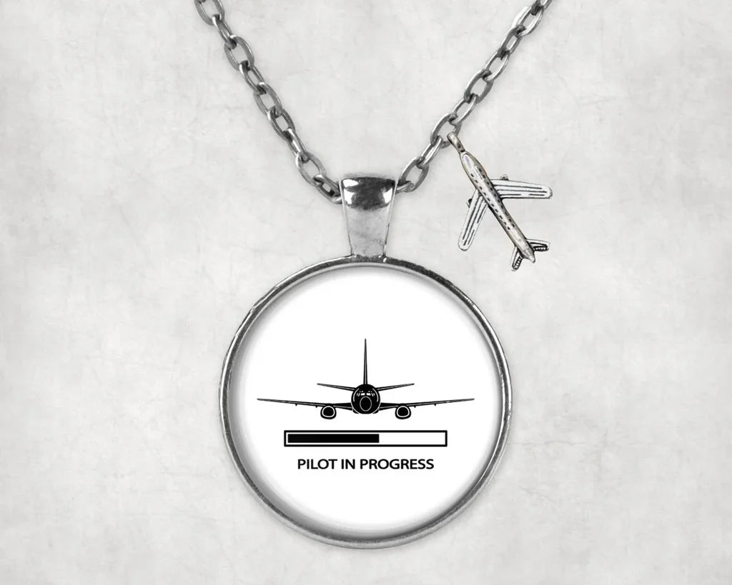 Pilot In Progress Necklace - view 10