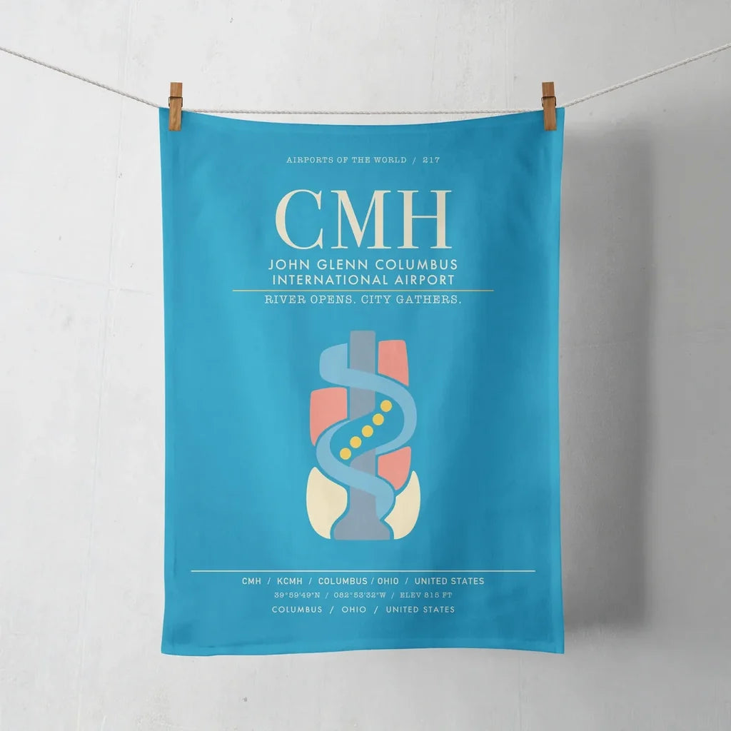 John Glenn Columbus International Airport CMH - Turquoise