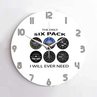 Thumbnail for Only Six Pack I Will Wall Clock - view 10