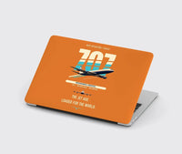 Thumbnail for Boeing 707-320C design on orange MacBook case