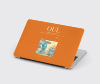 Thumbnail for Oulu Airport (OUL) design on orange MacBook case