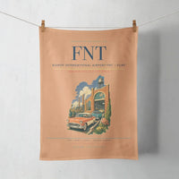Thumbnail for Bishop International Airport (FNT) design on orange towel