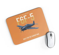 Thumbnail for F6F-5 Hellcat design on orange rectangle mouse pad