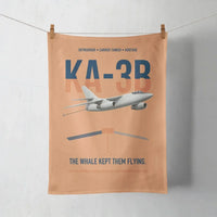 Thumbnail for KA-3B Skywarrior design on orange towel