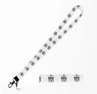 Thumbnail for Boeing 717 & Plane lanyard - white