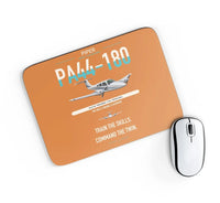 Thumbnail for Piper PA-44-180 Seminole design on orange rectangle mouse pad