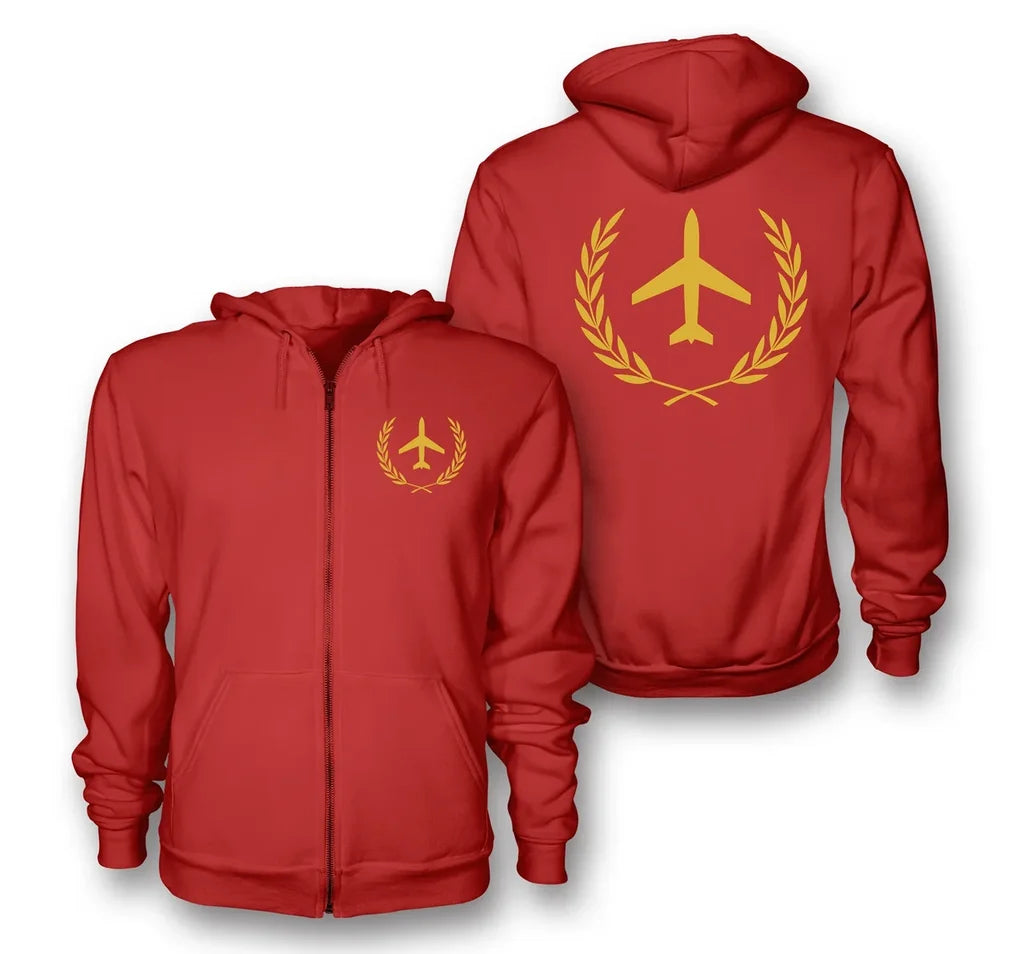 Customisable Leaf & Airplane Hoodie - view 10