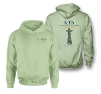 Thumbnail for Ketchikan International Airport (KTN) design on light green double-side hoodie