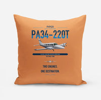 Thumbnail for Piper PA-34-220T Seneca V design on orange pillow