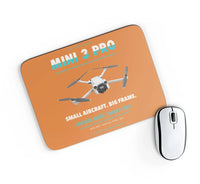 Thumbnail for DJI Mini 3 Pro design on orange rectangle mouse pad