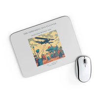 Thumbnail for VINTAGE G4389 - The Threshing Day Flyover - Designed Mouse Pads design on lightgray rectangle