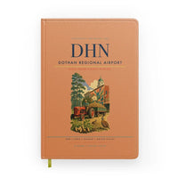 Thumbnail for Dothan Regional Airport (DHN) design on orange notebook