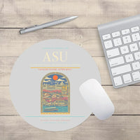 Thumbnail for Silvio Pettirossi International Airport ASU Mouse-Pad Round - Light Gray