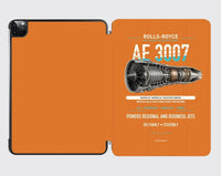 Thumbnail for AE 3007 design on orange ipad tablet case