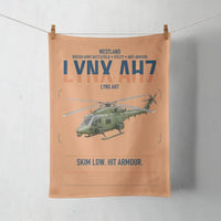Thumbnail for Westland Lynx AH7 design on orange towel