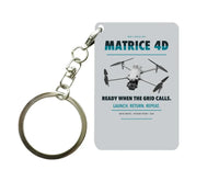 Thumbnail for DJI Matrice 4D Key Chain design on light gray key chain