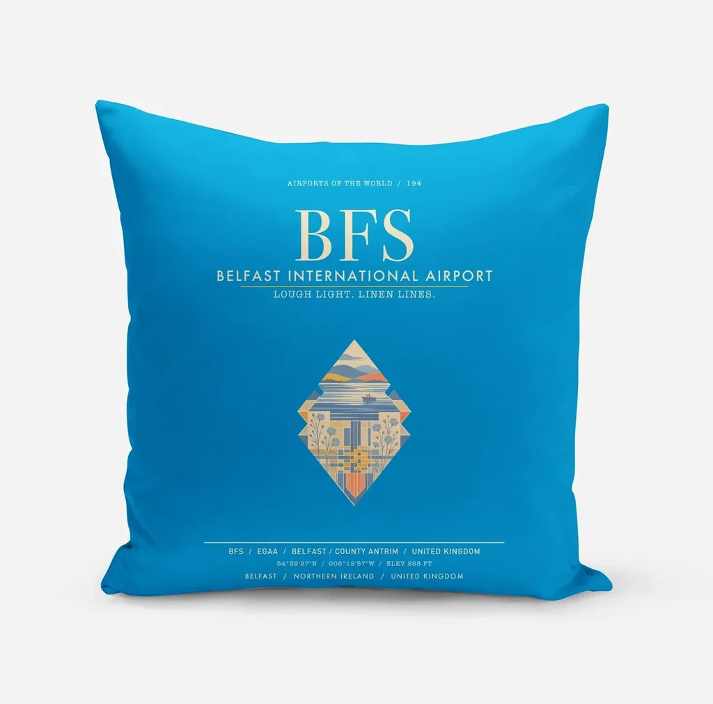 Belfast International Airport BFS - Turquoise