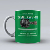 Thumbnail for XWB-84 Mug design on green trent