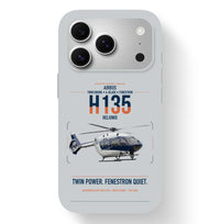Thumbnail for Airbus H135 design on light gray magsafe iphone case, for iPhone 17 Pro