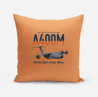Thumbnail for Airbus A400M Atlas design on orange pillow
