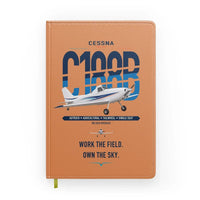 Thumbnail for Cessna A188B AgTruck design on orange notebook