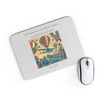 Thumbnail for VINTAGE G4394 - The Balloon Festival Dawn - Designed Mouse Pads design on lightgray rectangle