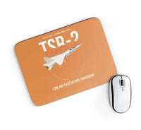 Thumbnail for BAC TSR-2 design on orange rectangle mouse pad