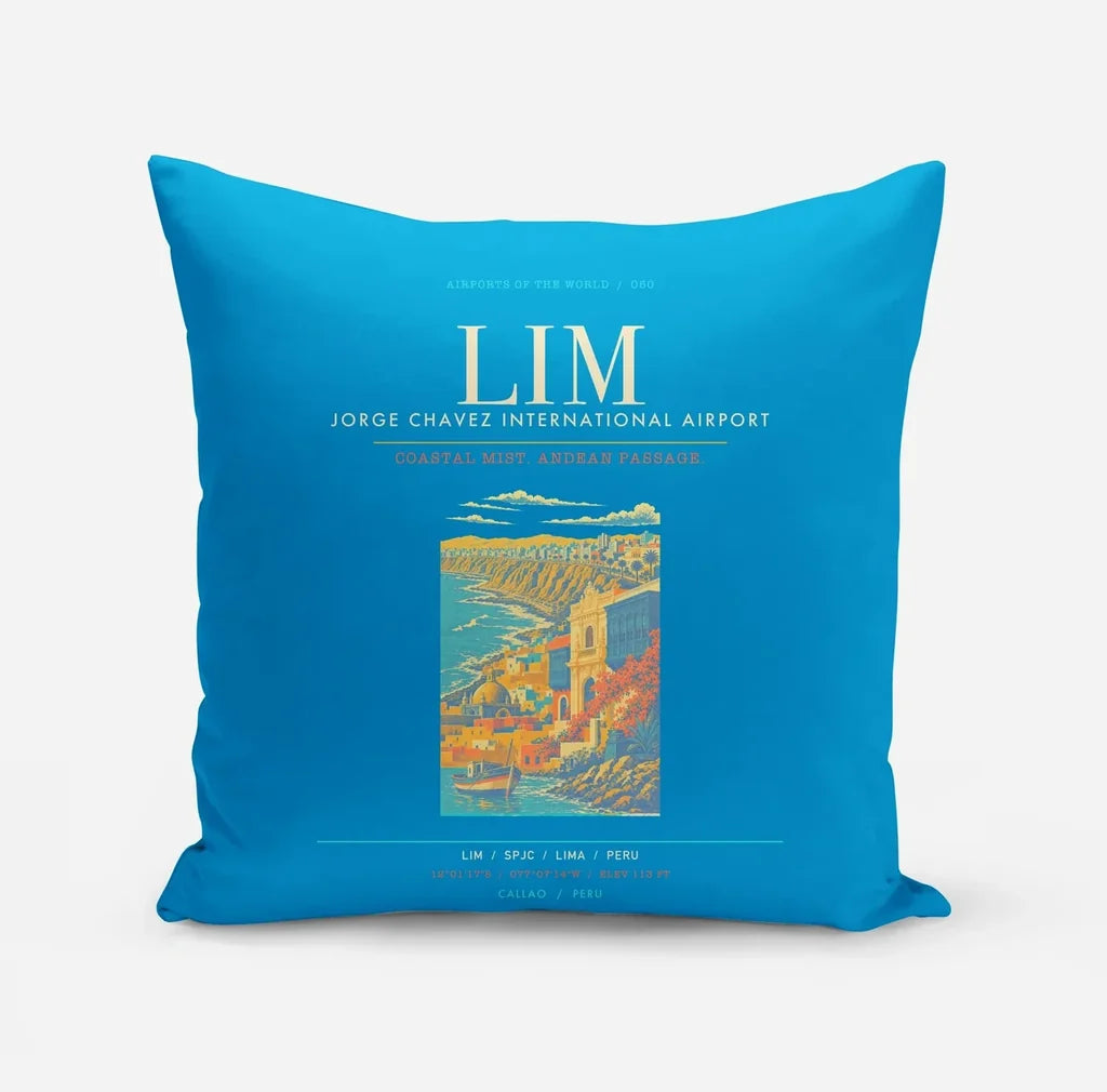 Lima Jorge Chavez International Airport LIM - Turquoise