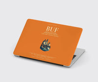 Thumbnail for Buffalo Niagara International Airport (BUF) design on orange MacBook case