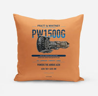 Thumbnail for PW1500G design on orange pillow