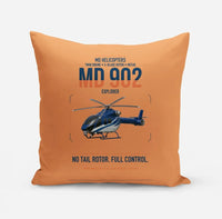 Thumbnail for MD Helicopters MD 902 Explorer design on orange pillow