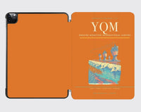 Thumbnail for Greater Moncton International Airport (YQM) design on orange ipad tablet case