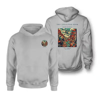 Thumbnail for VINTAGE G4285 - The Canyon Mail Hook - Double-Side Hoodie design on lightgray double side