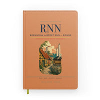 Thumbnail for Bornholm Airport (RNN) design on orange notebook