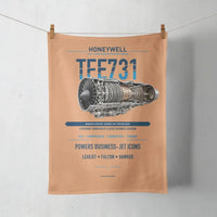 Thumbnail for TFE731 design on orange towel