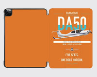 Thumbnail for Diamond DA50 RG design on orange ipad tablet case