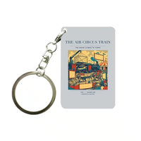 Thumbnail for VINTAGE G4037 - The Air Circus Train - Designed Key Chain design on lightgray