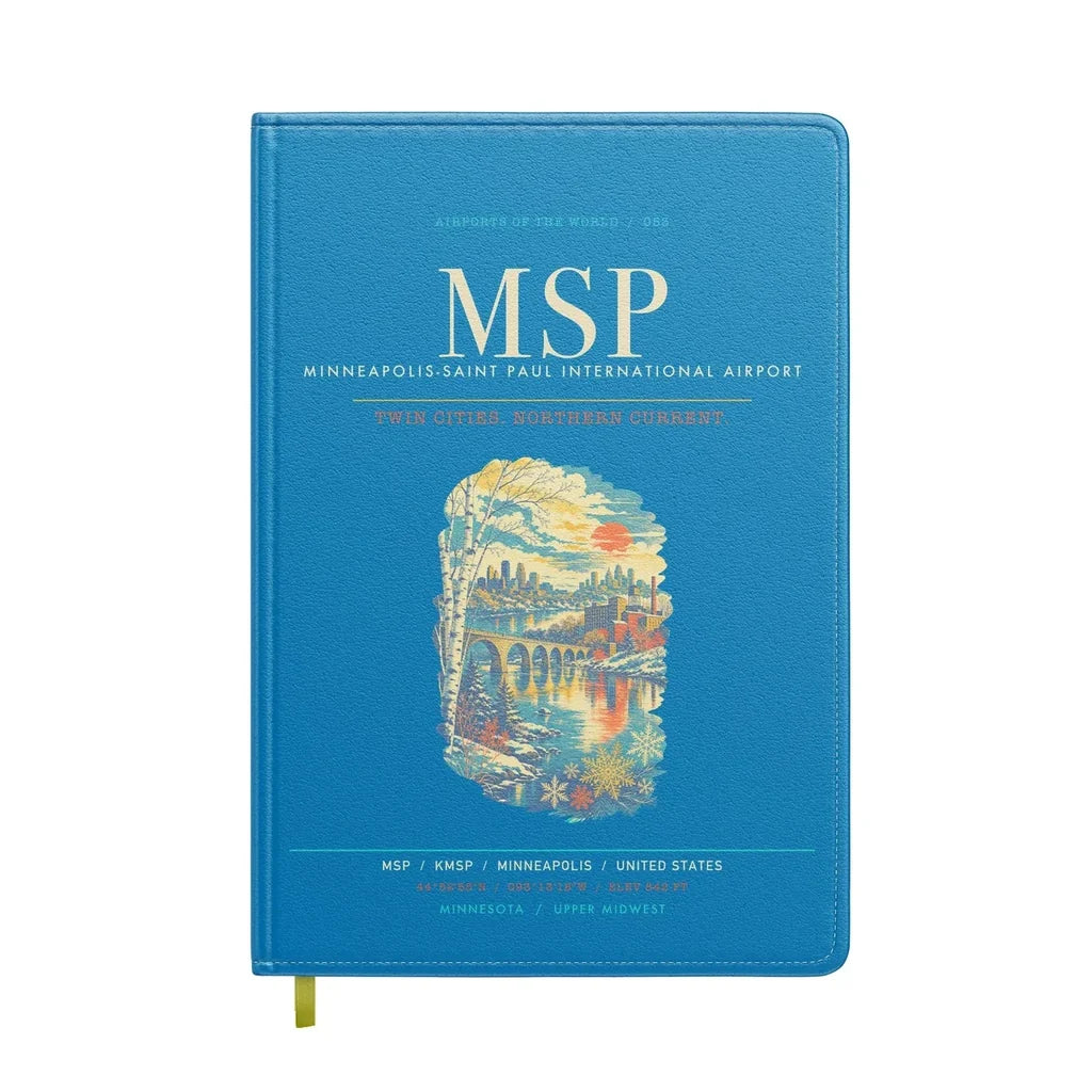 Minneapolis-Saint Paul International Airport MSP - Turquoise
