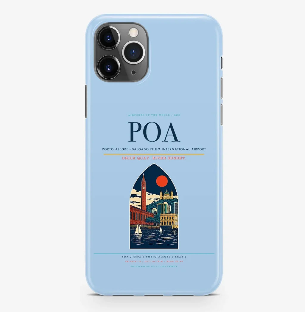 Porto Alegre - Salgado Filho International Airport POA Light Blue