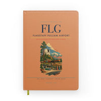 Thumbnail for Flagstaff Pulliam Airport (FLG) design on orange notebook