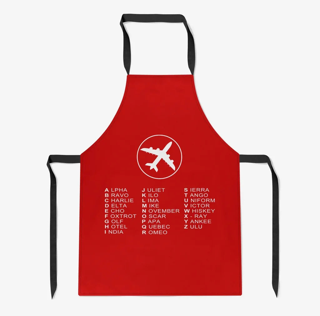 Aviation Alphabet Apron - view 10