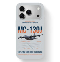 Thumbnail for MC-130J COMMANDO II design on light gray magsafe iphone case, for iPhone 17 Pro