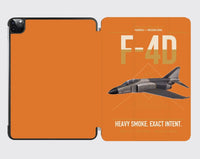 Thumbnail for F-4D Phantom II design on orange ipad tablet case