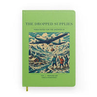 Thumbnail for VINTAGE G4234 - The Dropped Supplies - Designed Notebooks design on lightgreen