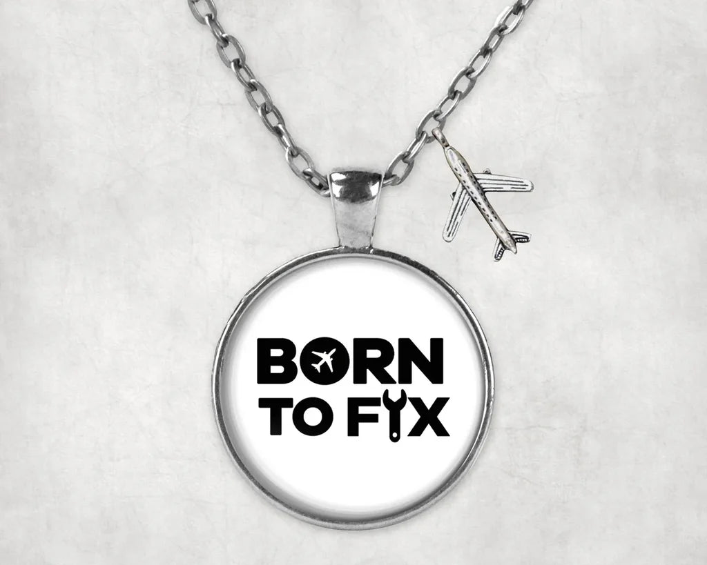 Born To Fix Airplanes Necklace - view 10