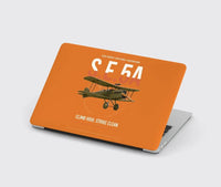Thumbnail for Royal Aircraft Factory S.E.5a design on orange MacBook case